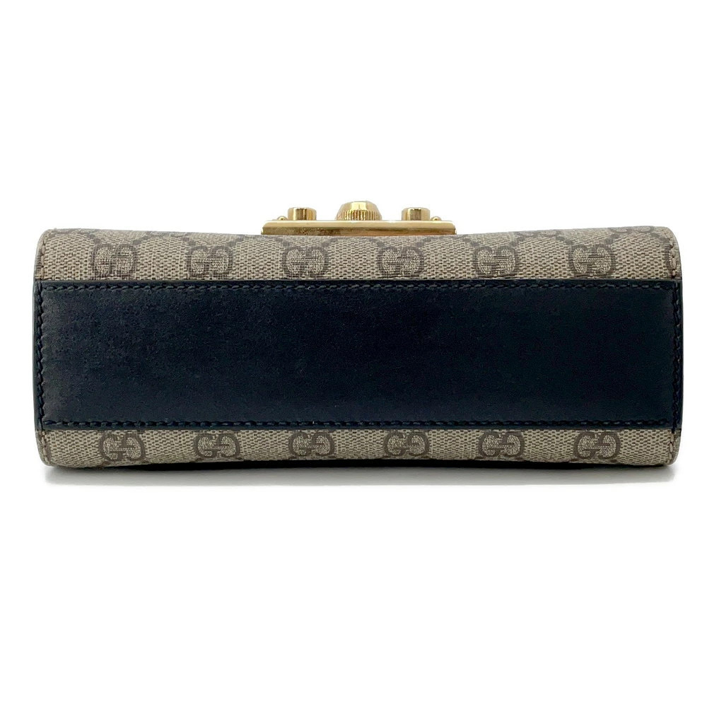 Gucci Padlock Shoulder Bag Chain Double Supreme GG - Picture 3 of 12